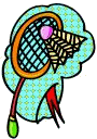 Badminton graphics