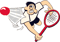 Badminton graphics