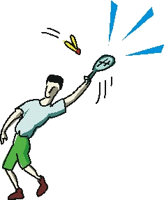 Badminton graphics