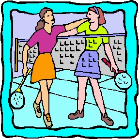 Badminton graphics