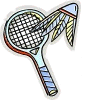 Badminton graphics