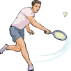 Badminton graphics