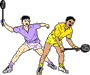 Badminton graphics