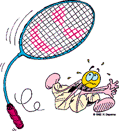 Badminton graphics