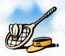 Badminton graphics