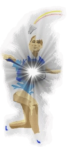 Badminton graphics