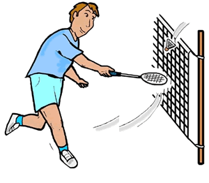 Badminton graphics