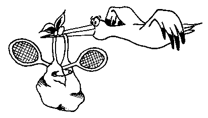 Badminton graphics