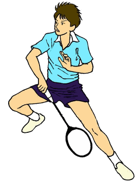 Badminton graphics