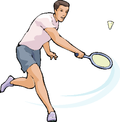 Badminton graphics