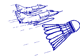 Badminton graphics
