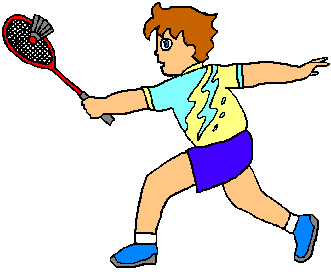 Badminton graphics