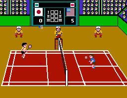 Badminton graphics