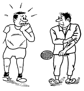 Badminton graphics