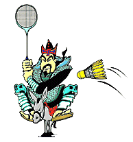 Badminton graphics