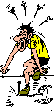 Badminton graphics