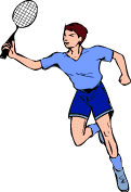 Badminton graphics