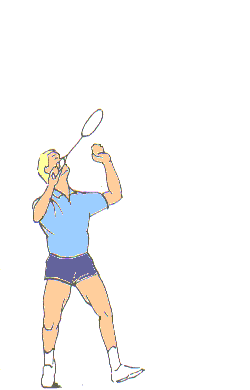 Badminton graphics