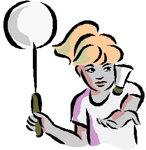 Badminton graphics