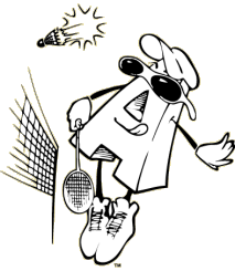Badminton graphics