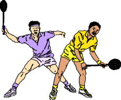 Badminton graphics