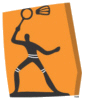 Badminton graphics
