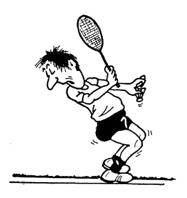 Badminton graphics