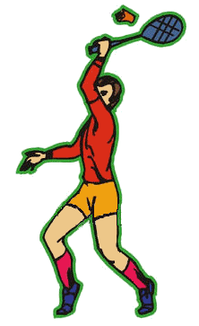 Badminton graphics