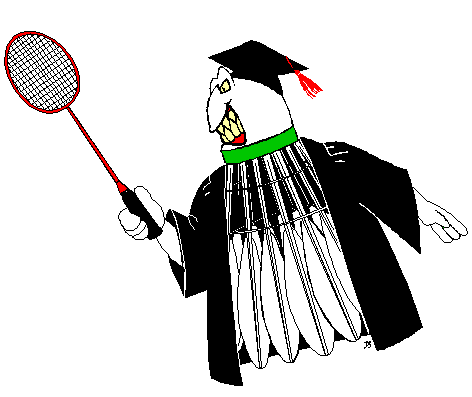 Badminton graphics