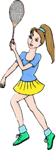 Badminton graphics