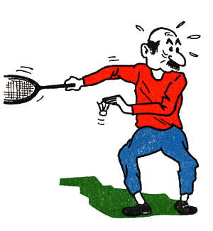Badminton graphics