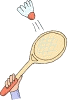 Badminton graphics