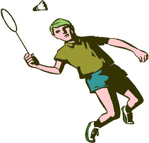 Badminton graphics