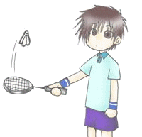 Badminton graphics