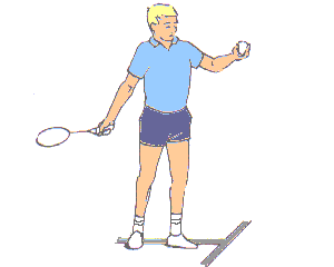 Badminton graphics