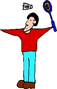 Badminton graphics