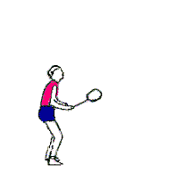Badminton graphics