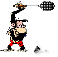 Badminton graphics
