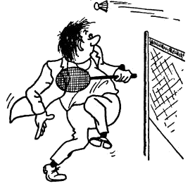 Badminton graphics