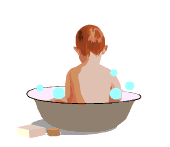 Bathing graphics