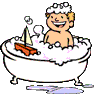 Bathing graphics