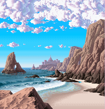 Beach graphics