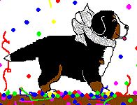 Bernese mountain dog graphics