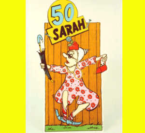Birthday 50 years woman graphics