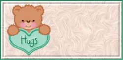Blank name plates graphics