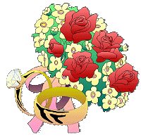 Bridal bouquet graphics