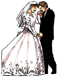 Bridal couple graphics
