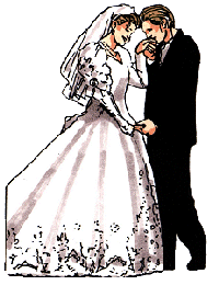 Bridal couple graphics