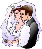 Bridal couple graphics