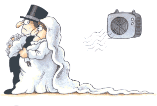 Bridal couple graphics